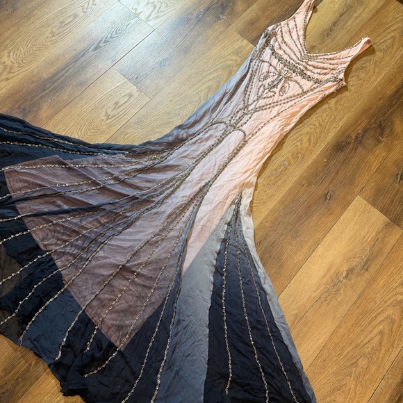 Sue Wong Dresses & Skirts - Vintage Y2K 100% Silk Beaded Dress Vintage Beaded Dress Prom Dress Sue Wong